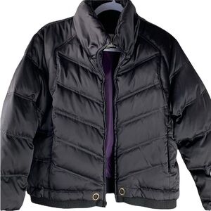 Grane Chocolate Brown Down Filled Puffer Coat Girls XL